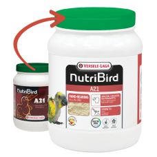 NutriBird A21 - 800 g - Pappa da imbecco Parrocchetti