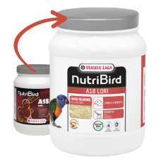 NutriBird A18 - 800 g Pappa imbecco Lori